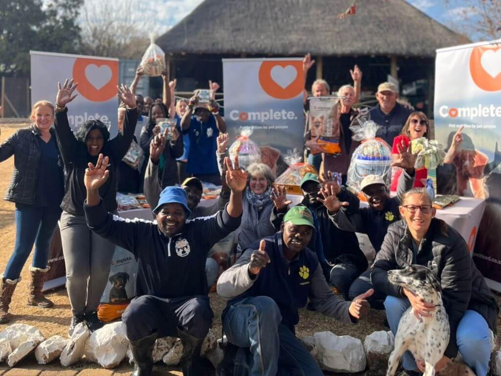 For Mandela Day, the Complete Pet Nutrition team donated 2500kgs of dog food to 15 shelters. 